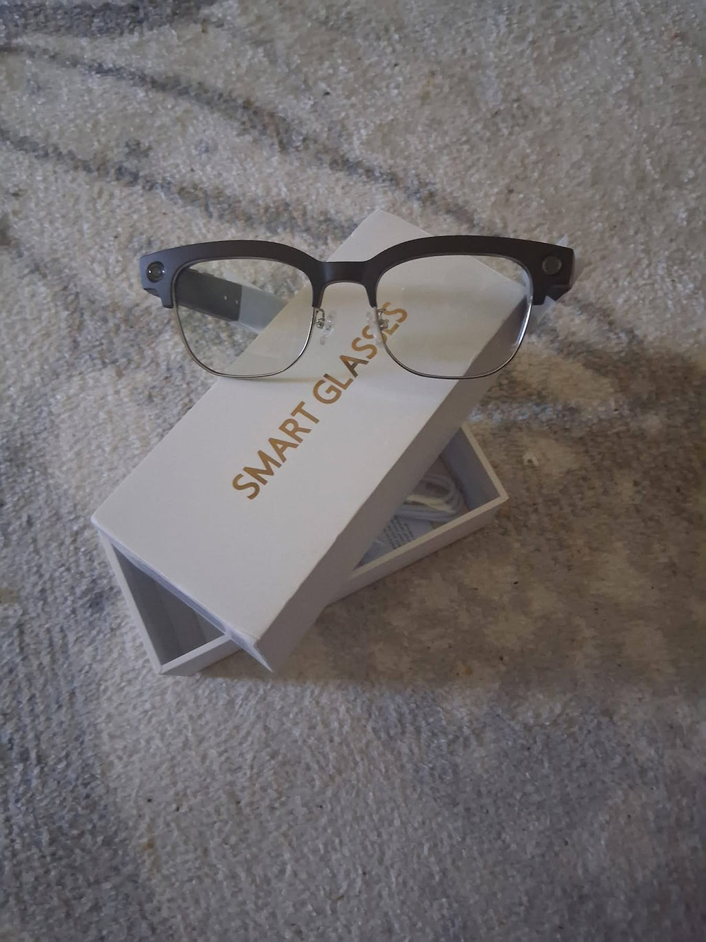 Smart AI Camera Glasses with HANDSFREE Video Recording + Bluetooth Audio