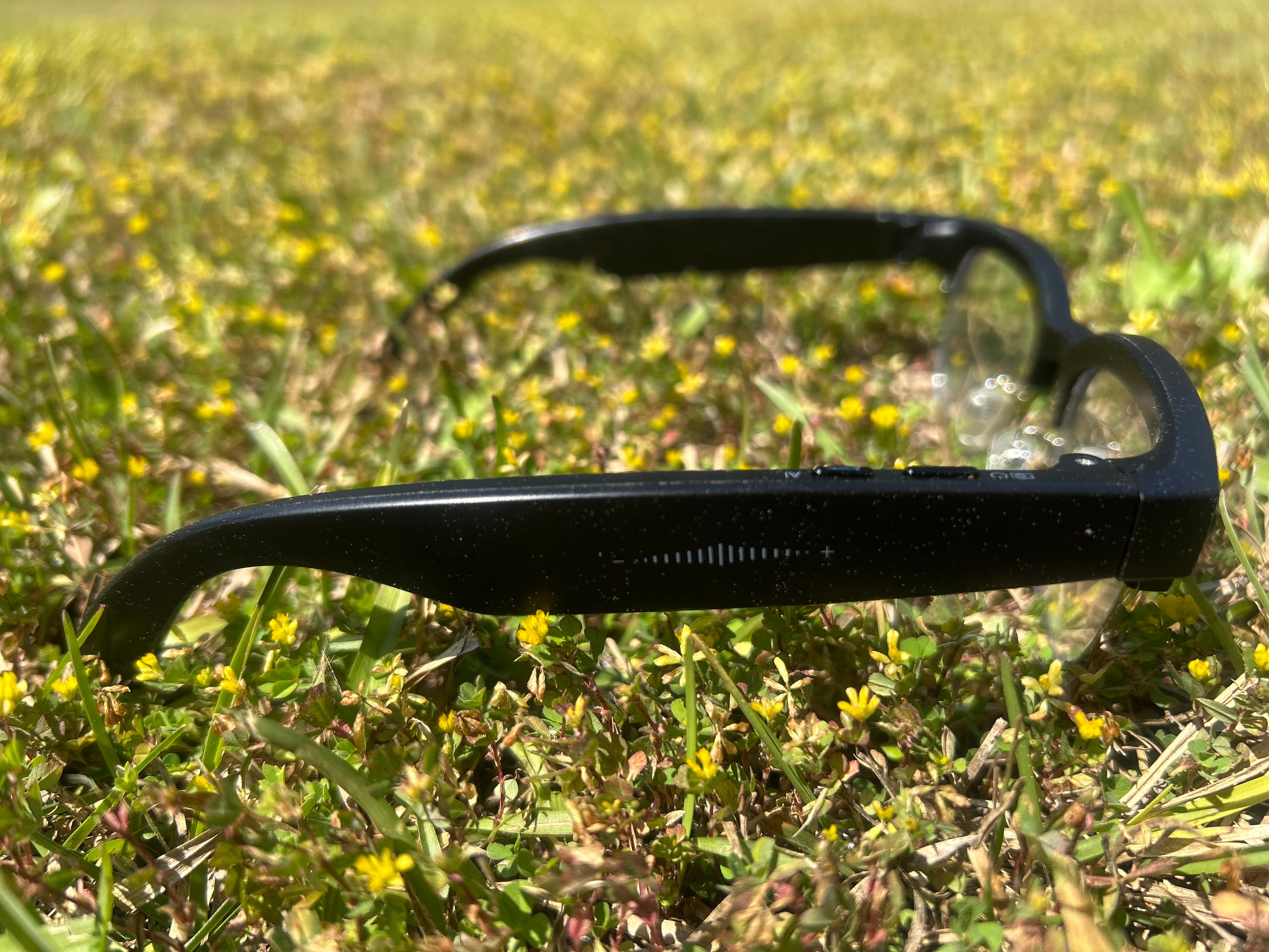 Smart Camera Glasses with Video Recording + Bluetooth Audio